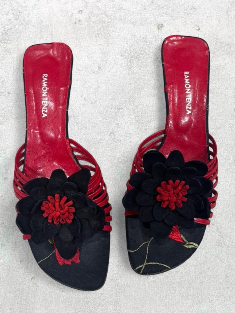 Y2K Ramon Tenza Floral Heels🌹